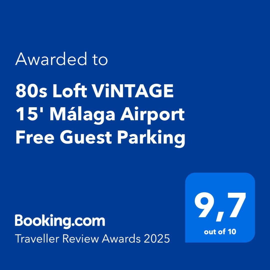 80S Loft Vintage 15' Malaga Airport Free Guest Parking Lejlighed Alhaurín de la Torre Eksteriør billede
